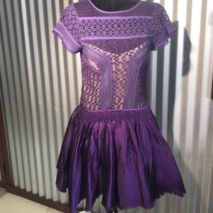 Free people one purple dress